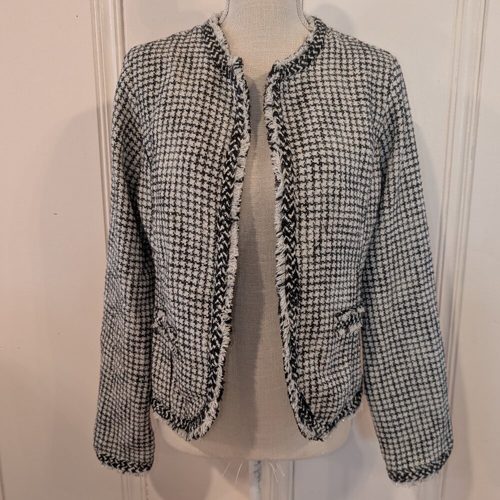 White House black Market Tweed Jacket - Picture 2 of 6